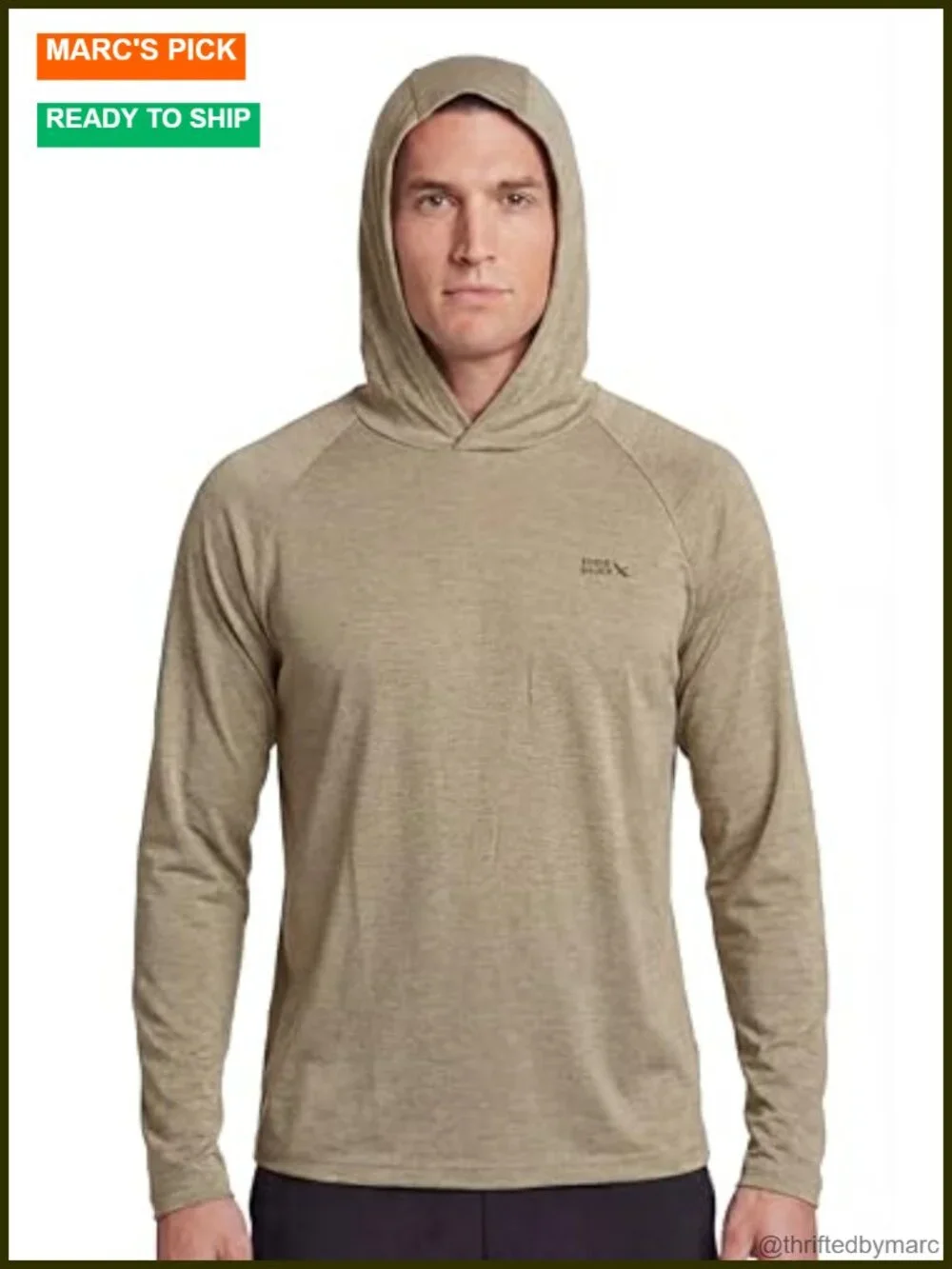 N/A men’s hooded